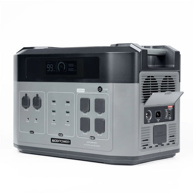 ACOPOWER BP 2000 Solar Generator 2200W side view