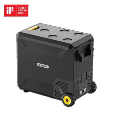BougeRV ASPEN 50 PRO 12V Portable Fridge Closed vies