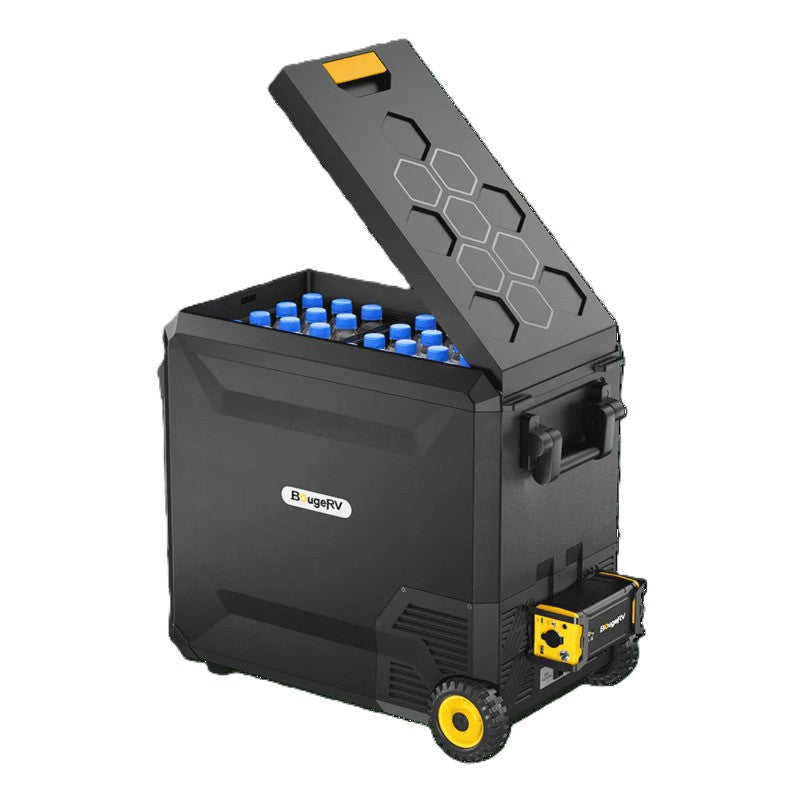 BougeRV ASPEN 50 PRO 12V Portable Fridge open view