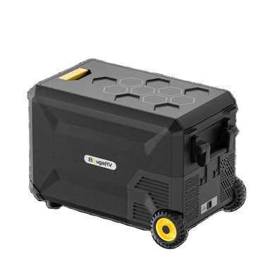 BougeRV ASPEN 30 PRO 12V Portable Fridge with wheels closed view
