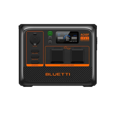 BLUETTI AC60p Portable Solar Generator front view