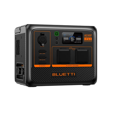 BLUETTI AC60p Portable Electric Generator side view