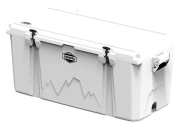 Cordova 128 qt Basecamp Class™ Hard Cooler side view white