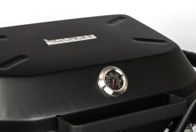 Hitchfire F-20 Portable Propane Grill side view Open