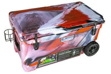 Iceland Longship Series 70 QT Portable Cooler red
