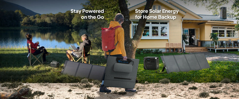BLUETTI PV200D Solar Panel 200W Outdoor