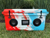 Gridiron Outdoor 68QT Speaker Cooler bluetooth mixed color