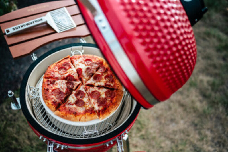 Gridiron Outdoor Kamado 21" Ceramic Portable Grill with Pizza Stone