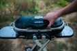 Gridiron Outdoor Tailgate 205 Dual Burner Portable Gas Grill with thermometer