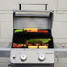 Monument Mesa 200 Gas Grill front with food