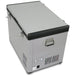 Whynter FM-85G 85 Quart Portable Fridge / Freezer Gray top view